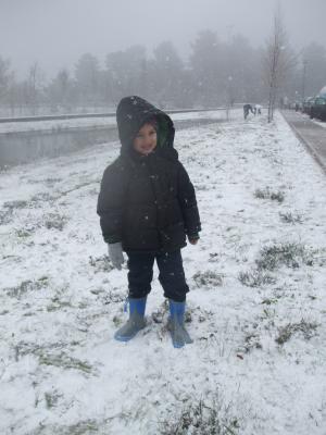 Neve en Vigo